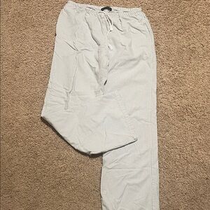 Brandy Melville White Striped pants